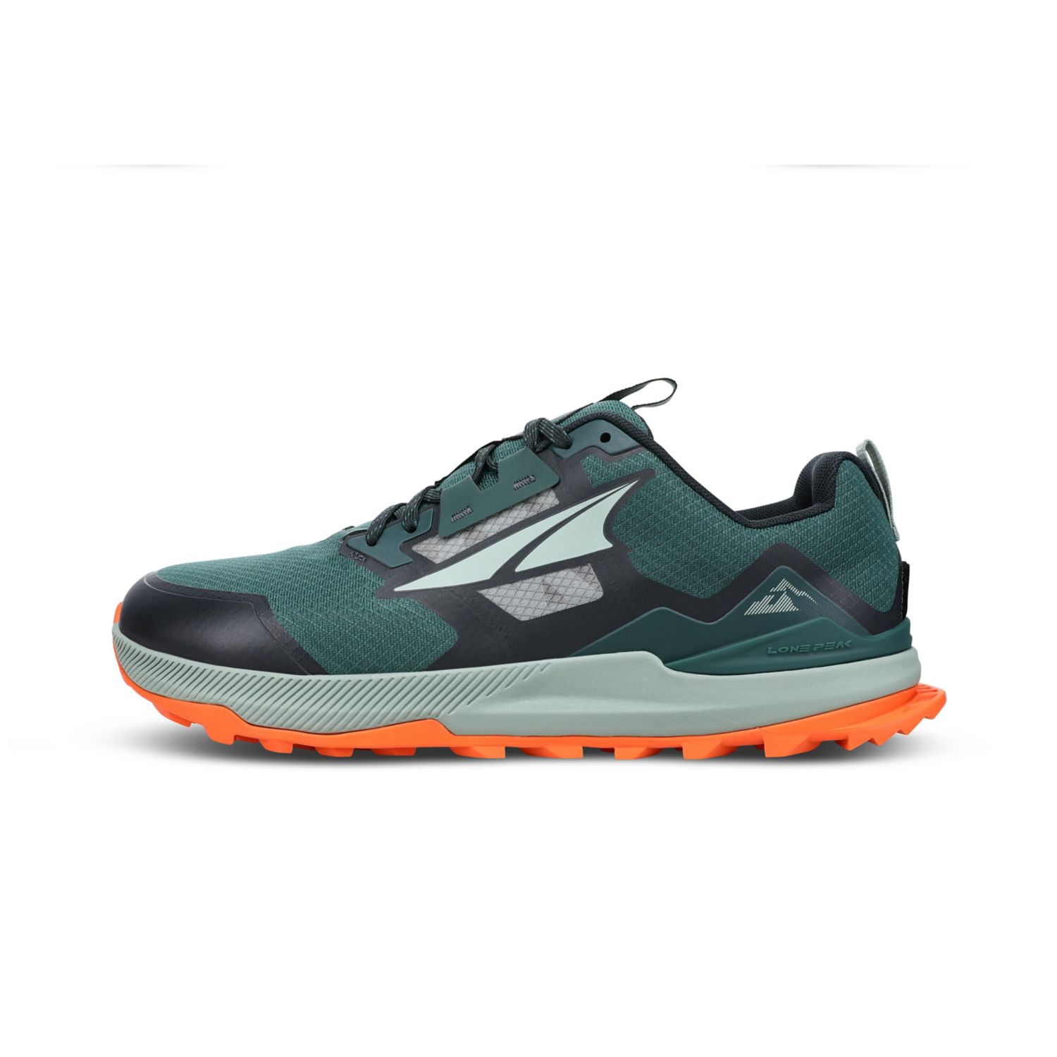 Zapatillas De Trail Running Altra Lone Peak 7 Hombre Verde Negras Naranjas | Costa Rica-24768539